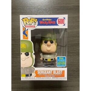2019 SDCC Funko Pop! Animation Wacky Races Sergeant Blast #600 Exclusive